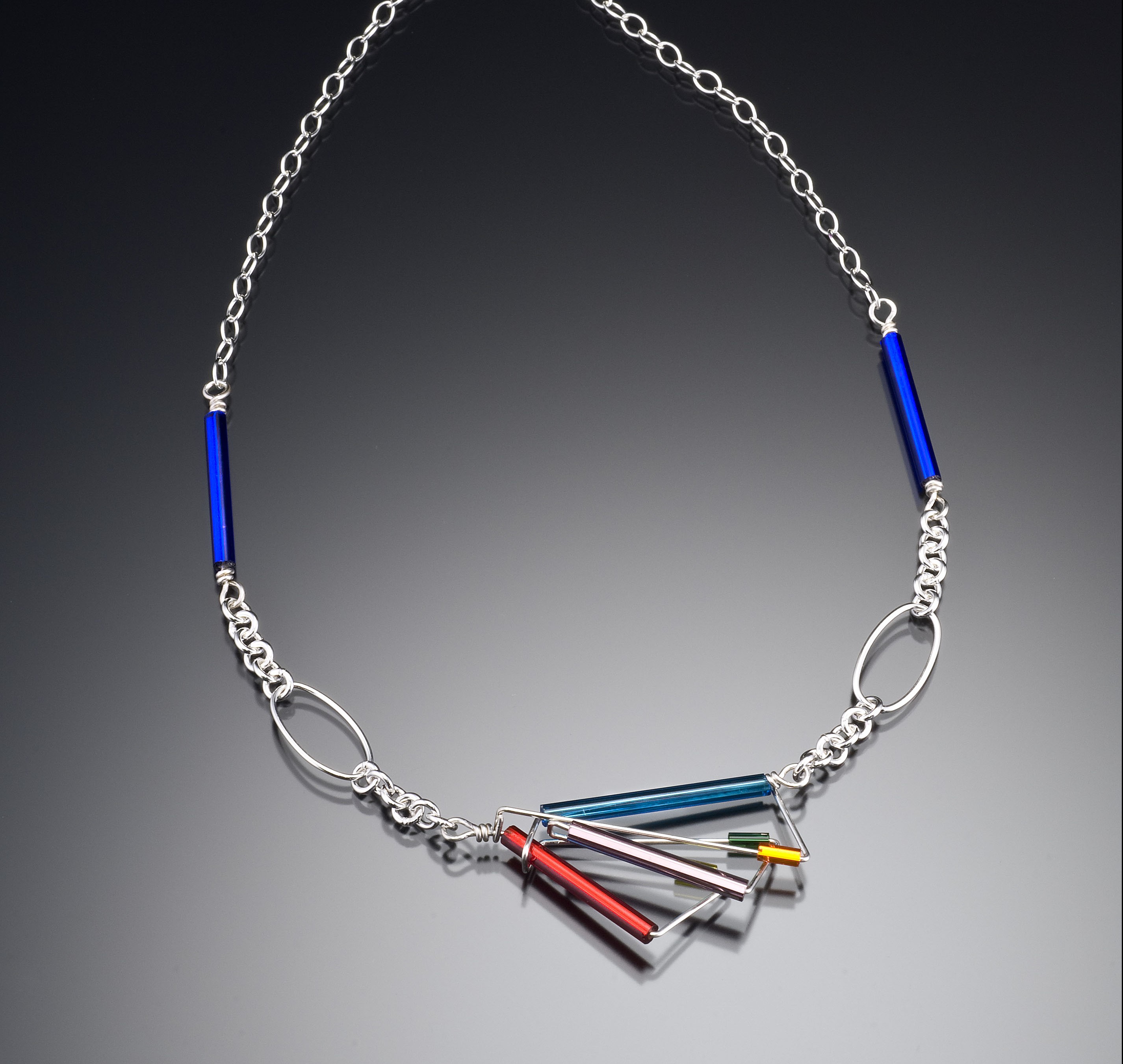 "BarbWire" Link Necklace17 Barbie Levy Jewelry